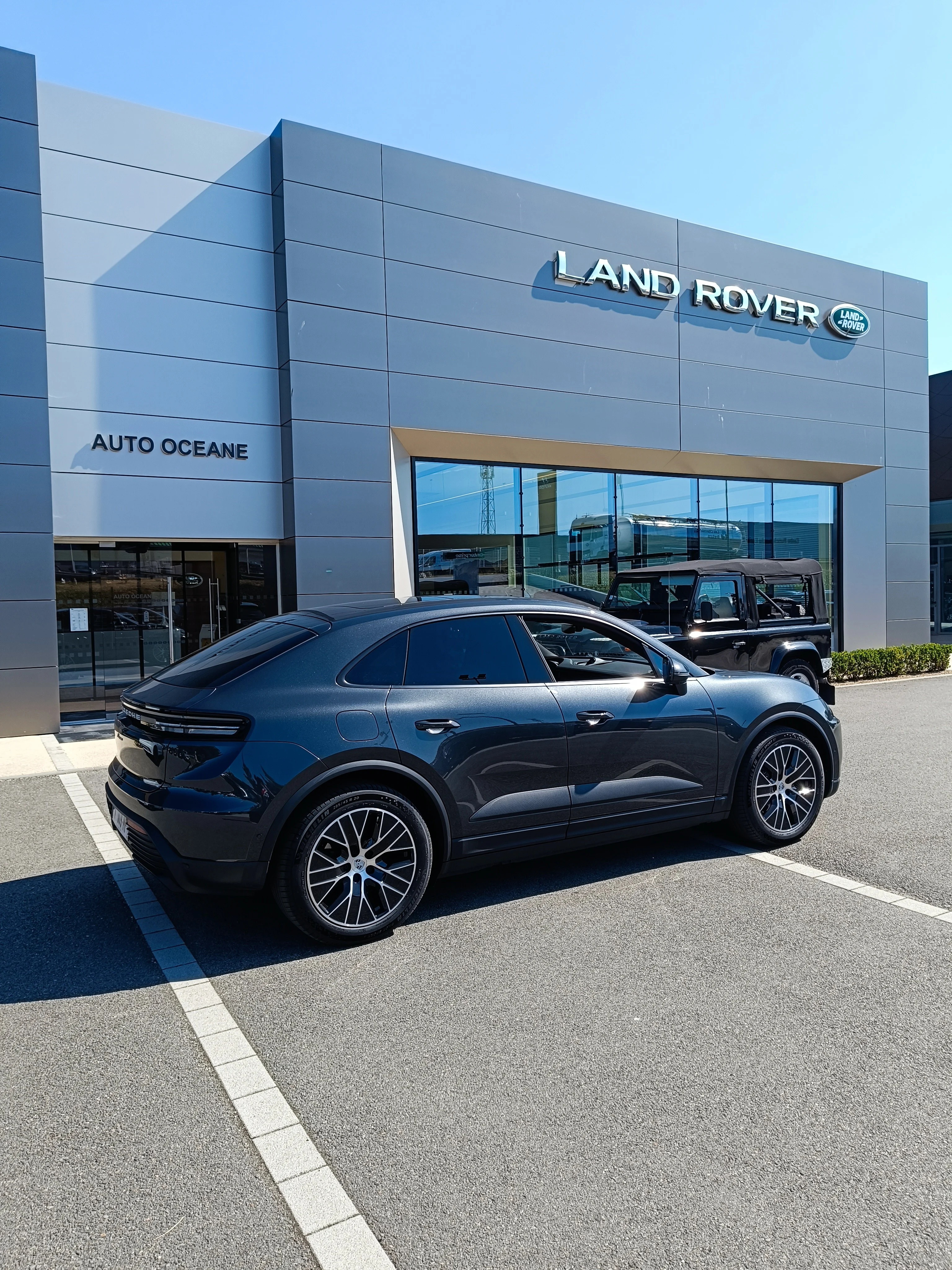 Prise en charge Macan électrique 