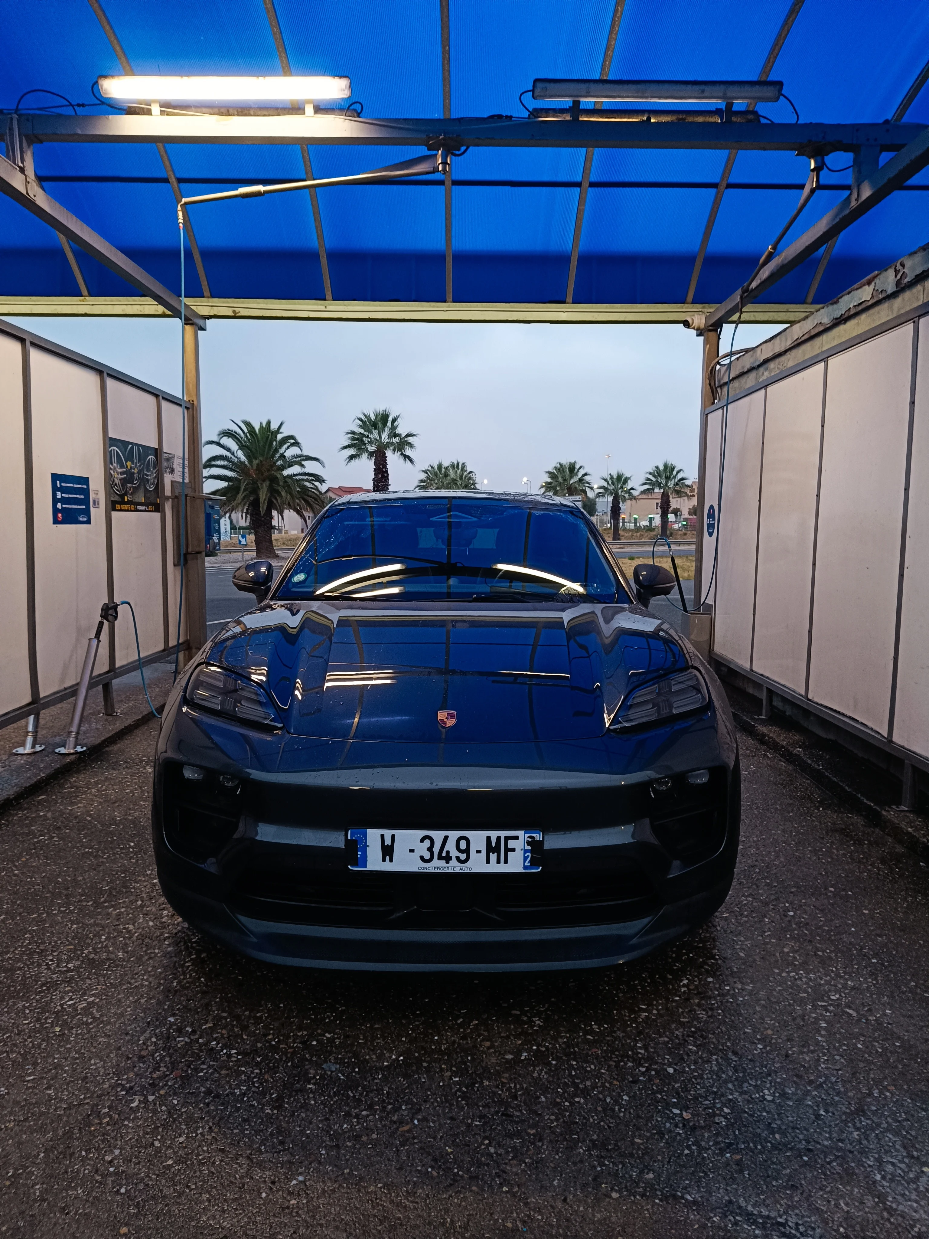 Lavage véhicule avant livraison