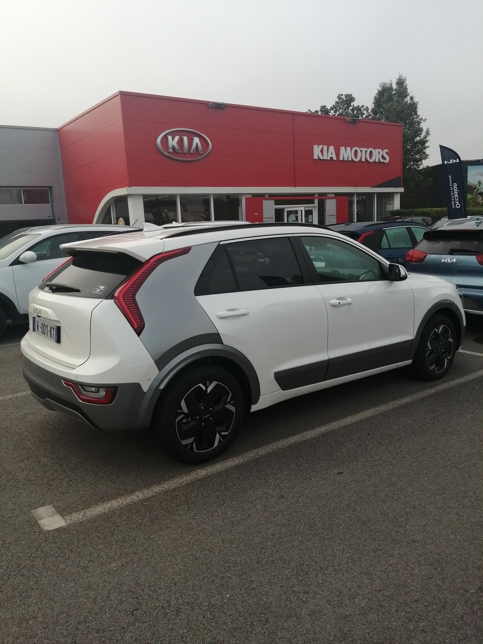 livraison par convoyage kia niro 100% elec