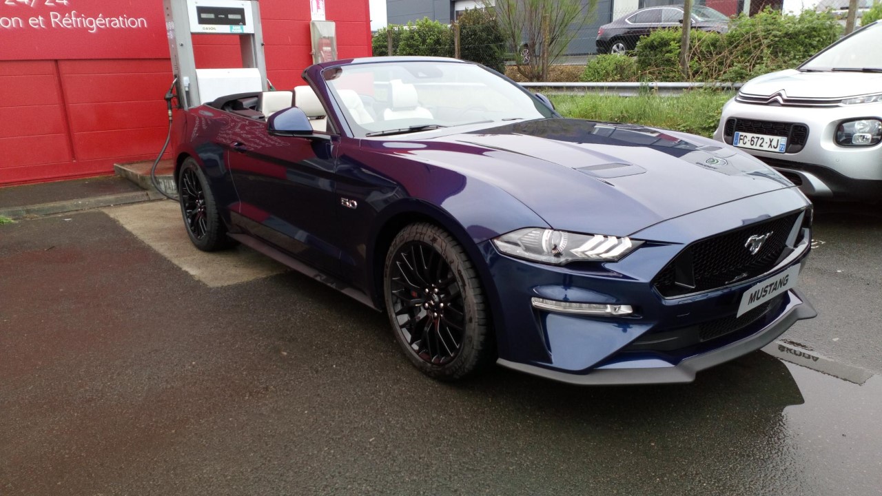 MUSTANG CAB BLEU DEMI AVANT