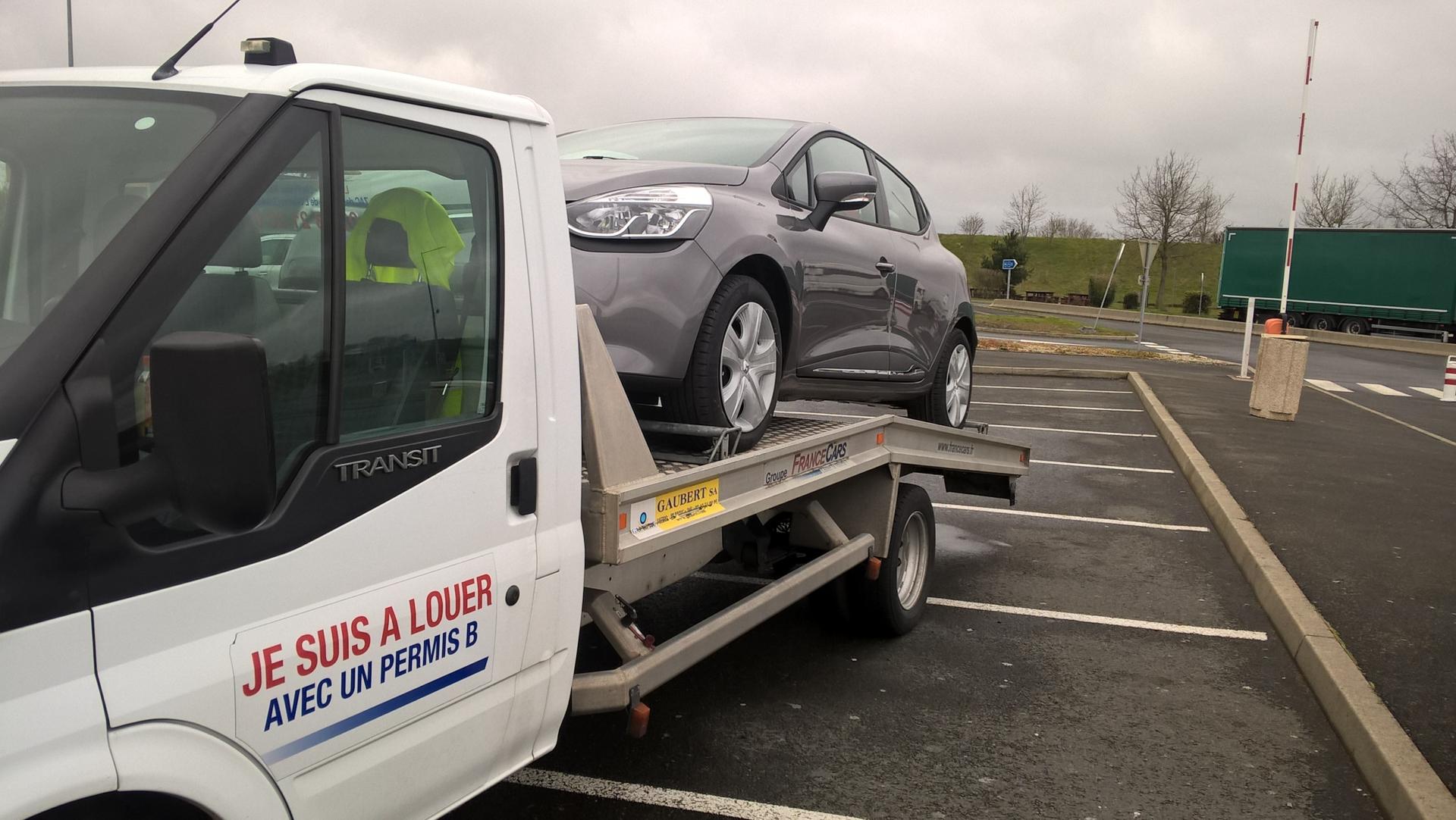 transport sur porte voiture